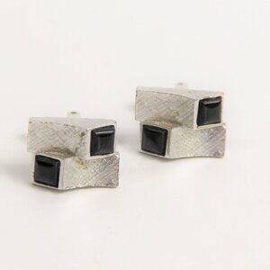 VINTAGE SWANK MCM MID CENTURY MODERN  DESIGN CUFFLINKS